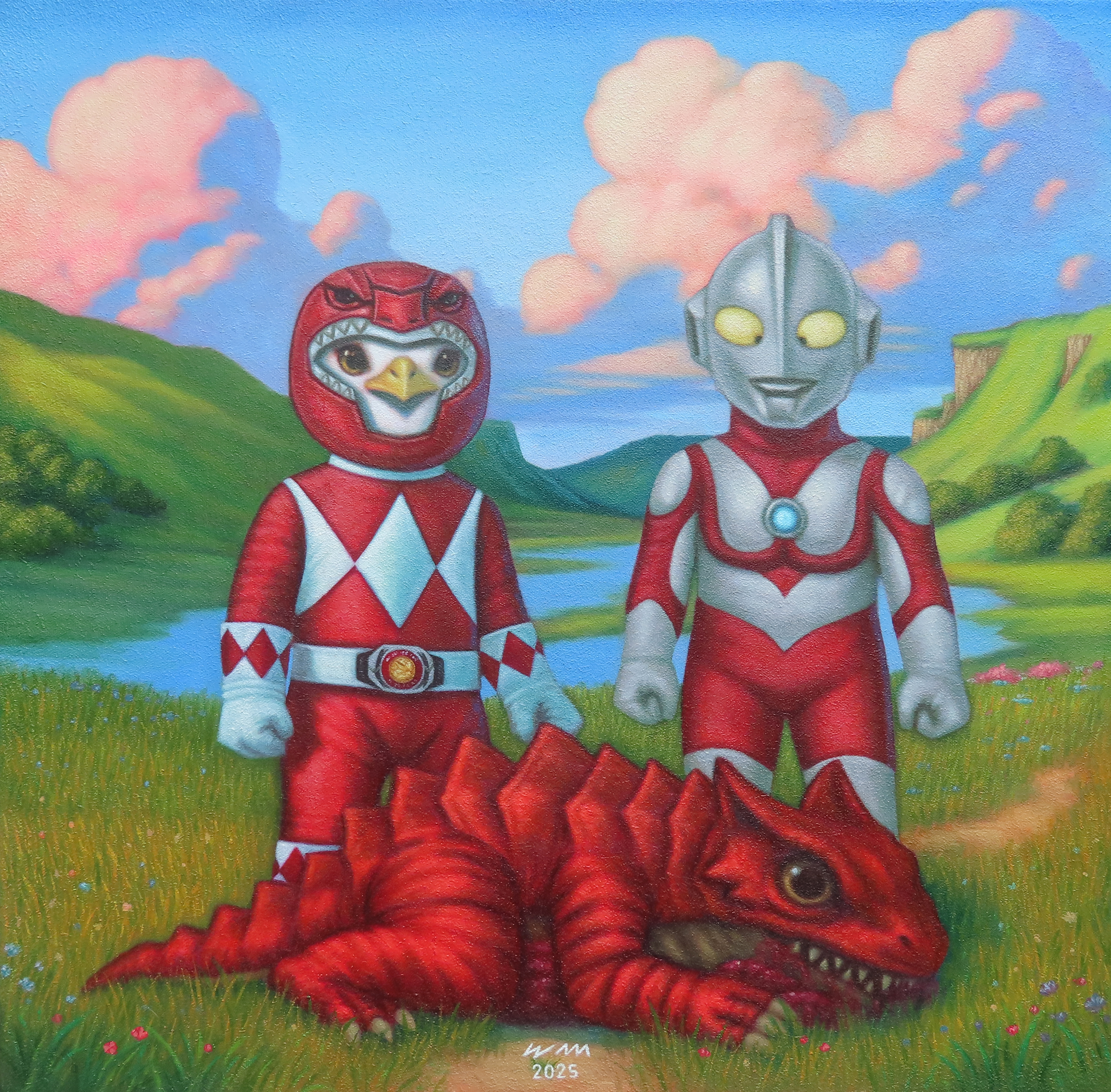 FREE# 상처 입은 꽃이 진다, 2025, oil on canvas, 53.0 x 45.5 cm.jpg